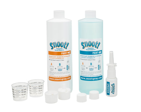 Snoot! Cleanser Jumbo Refill Kit - 8 oz set (16 oz total) - Equal to 4 kits!