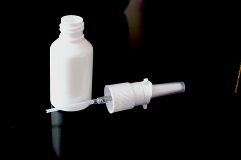 Pharma-quality 30ml HDPE Nasal Pump & Bottle - 100 units/bag